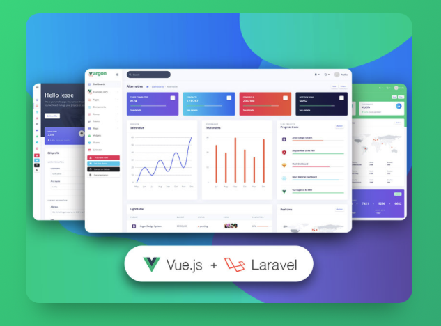 Vue Argon Dashboard PRO Laravel