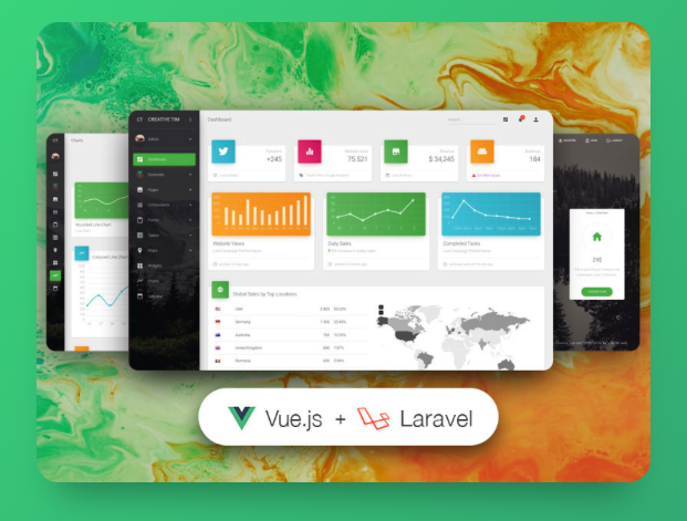 Vue Material Dashboard Laravel Pro